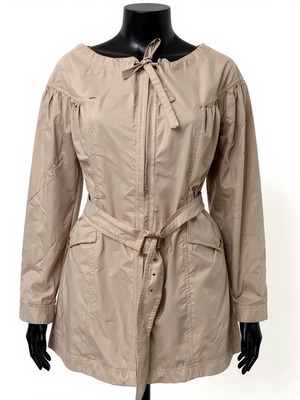 Roccobarocco womens raincoat new, size M, beige