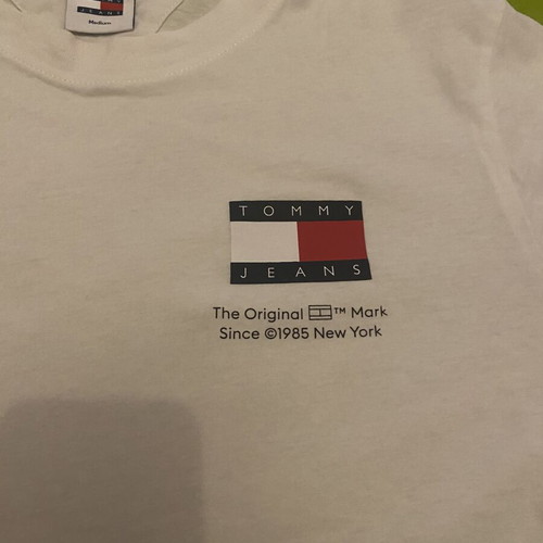 Tommy Jeans t-shirt like new, size M, white