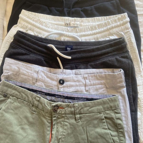 Men's bermuda shorts small pack of 5 like new