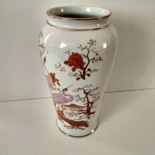 Limoges porcelain vases used, set of 2 pieces