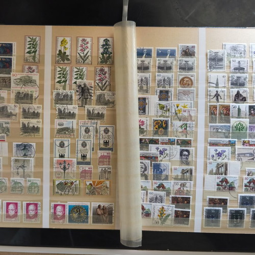 Stockbook A4 with German Stamp Collection, 32 Pages, Like New