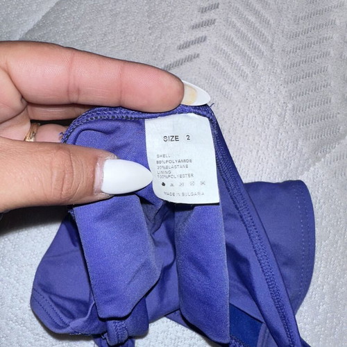 Blue bikini like new, size S