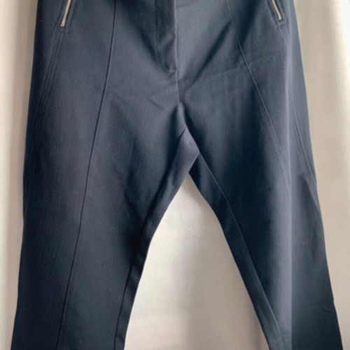 Dina women's suit dark blue like new, jacket and trousers, size XL