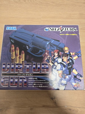 Virtua Gun περιφερειακό για Sega Saturn μεταχειρισμένο με παιχνίδι Virtua Cop 1