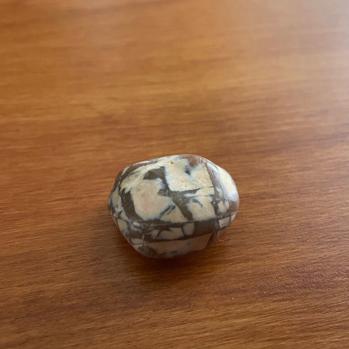 Natural jasper with mosaic pattern new