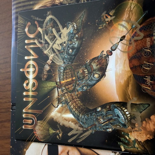 Unisonic Light of Dawn CD signed, like new, hard rock heavy metal