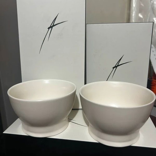 Set of 2 Ra cups Ann Demeulemeester for Serax, new in luxury box