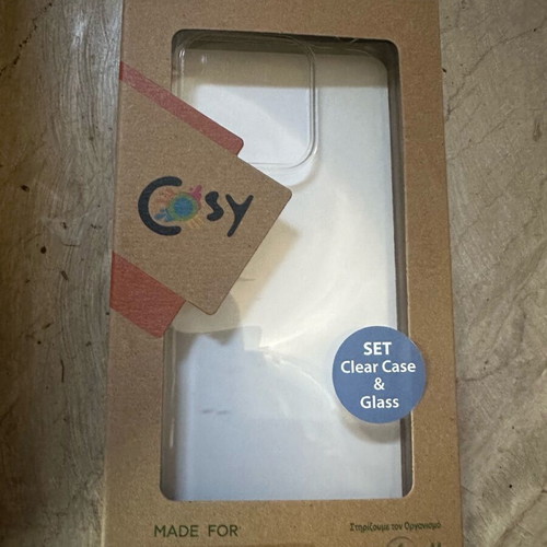 Xiaomi Redmi 12c case and protective glass sealed