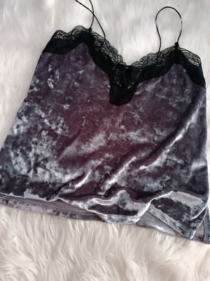Lingerie top new, gray, size XS