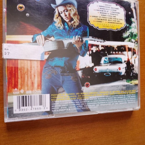 Madonna CD pack used with booklet and notes