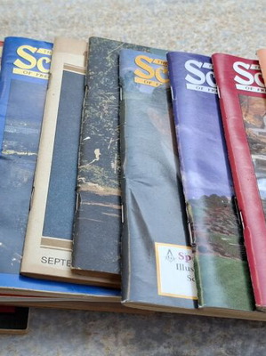 Scottish Rite Journal of Freemasonry used, 19 issues 1990-2001 English