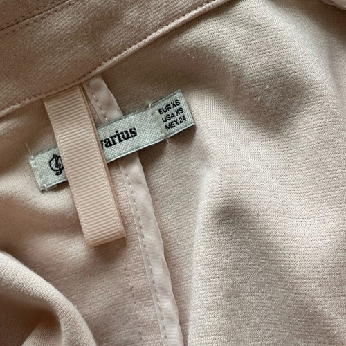 Stradivarius pink pastel blazer jacket like new, XS oversized