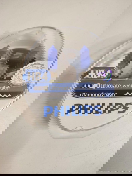 Philips Lamps Car  Motorcycle DiamondVision HB4-9006 Halogen 5000K Cold White 12V 55W 2pcs