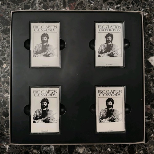 Eric Clapton 4 Cassette Set collectible like new