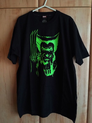 Marvel Wolverine men's T-shirt New Era black XL, new
