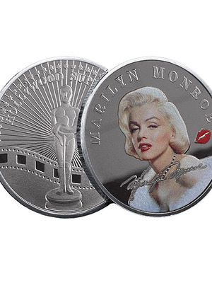 Marilyn Monroe Silver Coin New