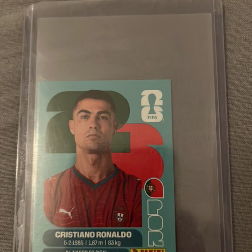 Cristiano Ronaldo World Cup 2026 sticker