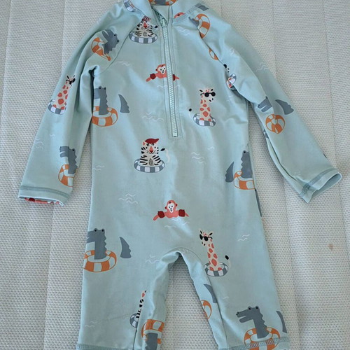 Orchestra Baby Sunsuit SPF 50 UV Protection Like New, 12 Months