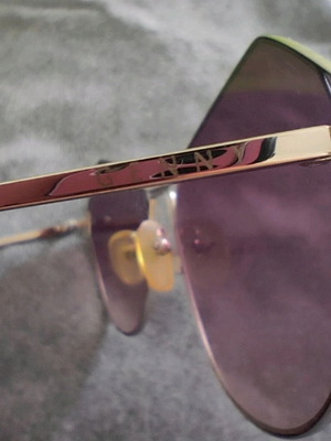 Genny sunglasses pink gradient like new