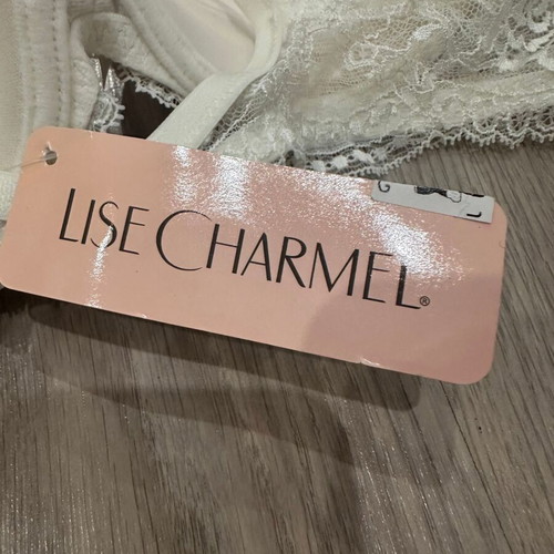 Lise Charmel Antigel bra with Swarovski crystals new, beige EU75A