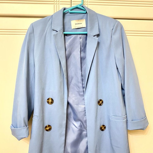 Stradivarius blue jacket like new, size S