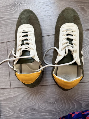 Tory Burch athletic shoes, khaki green, size 41