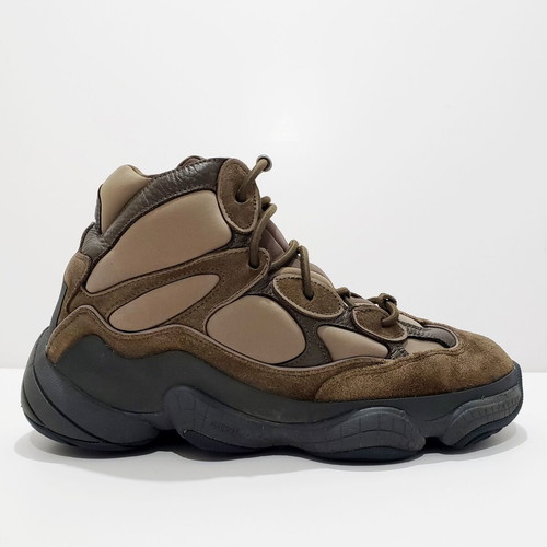 Adidas Yeezy 500 GX4553 leather sneakers used, size 44.5-45, brown