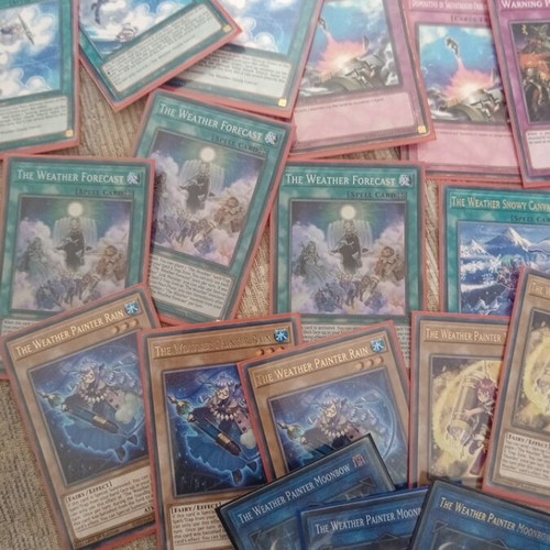 Yu-Gi-Oh Weather Painter Deck Core like new, 25 cards