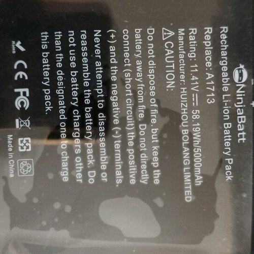 Laptop batteries new with damaged packaging for various models