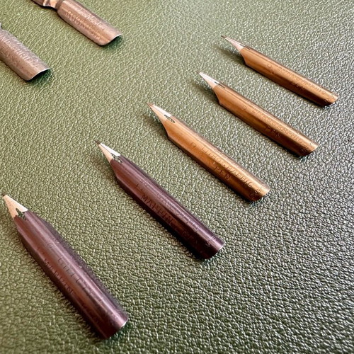 Collectible dip pen nibs used, lot of 42 pieces