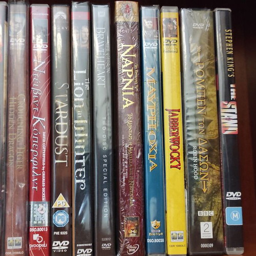 Foreign film DVD collection, like new, pack of 11