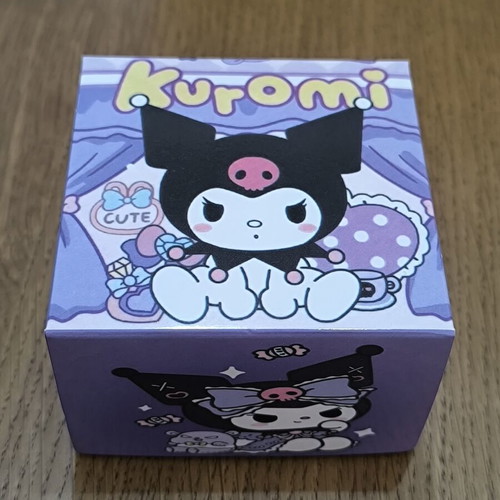 Kuromi Cute Anime Watch with Purple Strap and Gift Box