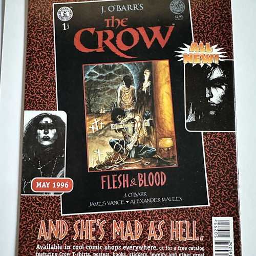 The Crow Dead Time #1-3 like new