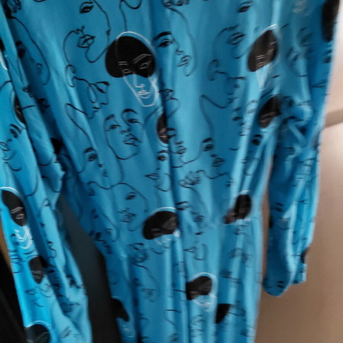 Nadia Rapti dress like new, black and blue, size S