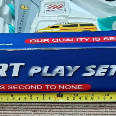 Vintage 90s Airport Play Set new