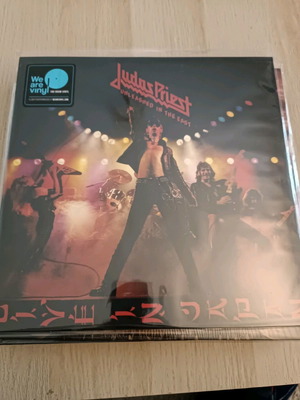 Δίσκος βινυλίου Judas Priest Unleashed in the East καινούργιος, sealed