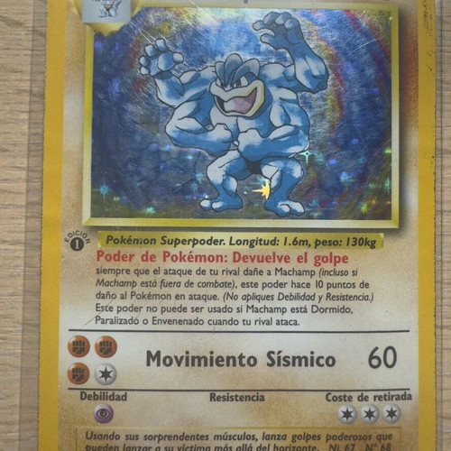 1999 machamp pokemon card [1999-2000] #8 Prices | Base Set proof acrylic case and featuring a striking image of the captivating character Vintage Pokemon Card Foil Holo