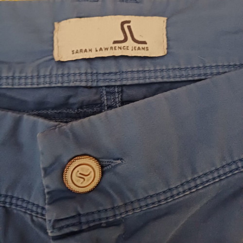 Sarah Lawrence jeans long blue women's pants used, size L