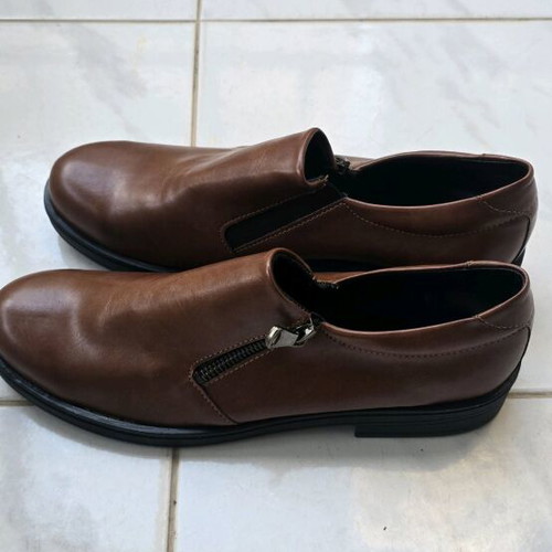 Gkoulis Leather Brown Moccasins New Size 40