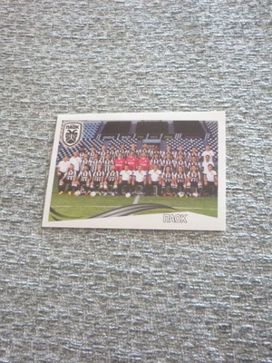 Αυτοκόλλητο ΠΑΟΚ Panini Ποδόσφαιρο Super League 2013-14 νούμερο 313 καινούργιο