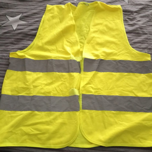 Reflective vest for school traffic wardens like new by Hellas Direct