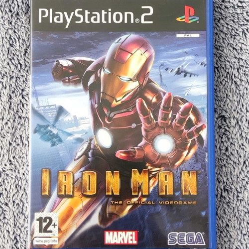 Iron Man PlayStation 2 used, Marvel