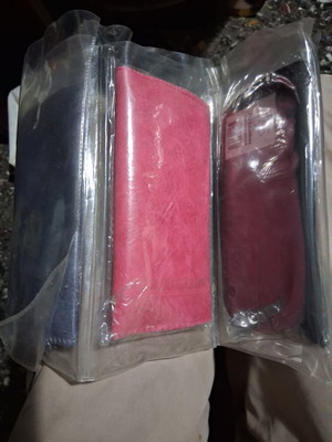 Tobacco pouches set of 3, new