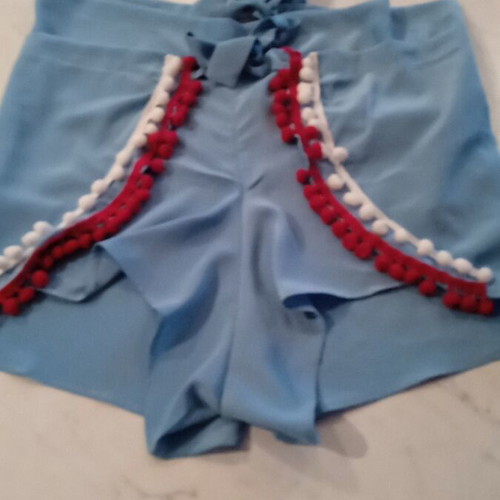 Athena P Gerard women's shorts like new, blue and red, size S/M