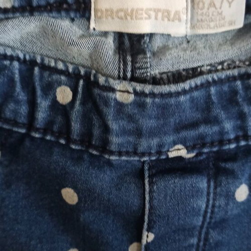 Orchestra jeans used for girl up to 10 years, blue