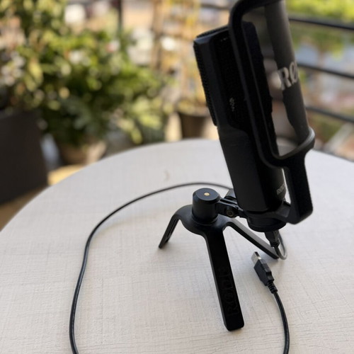 Rode NT-USB condenser microphone like new
