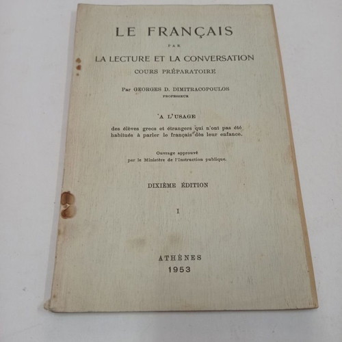 Le Francais book used, rare and out of print