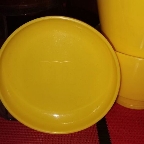 M&M's Candy Dispenser Yellow collectible, like new