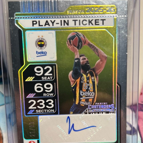 Panini Khem Birch 2025-26 Autographed Card like new 21/99