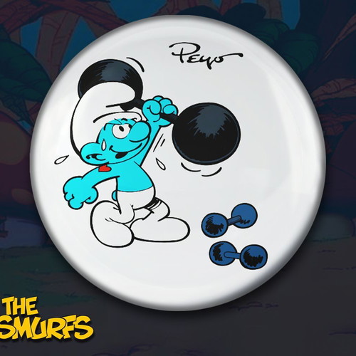 Smurfs Pin Set Classic 1984 Edition, 10 Pieces, New